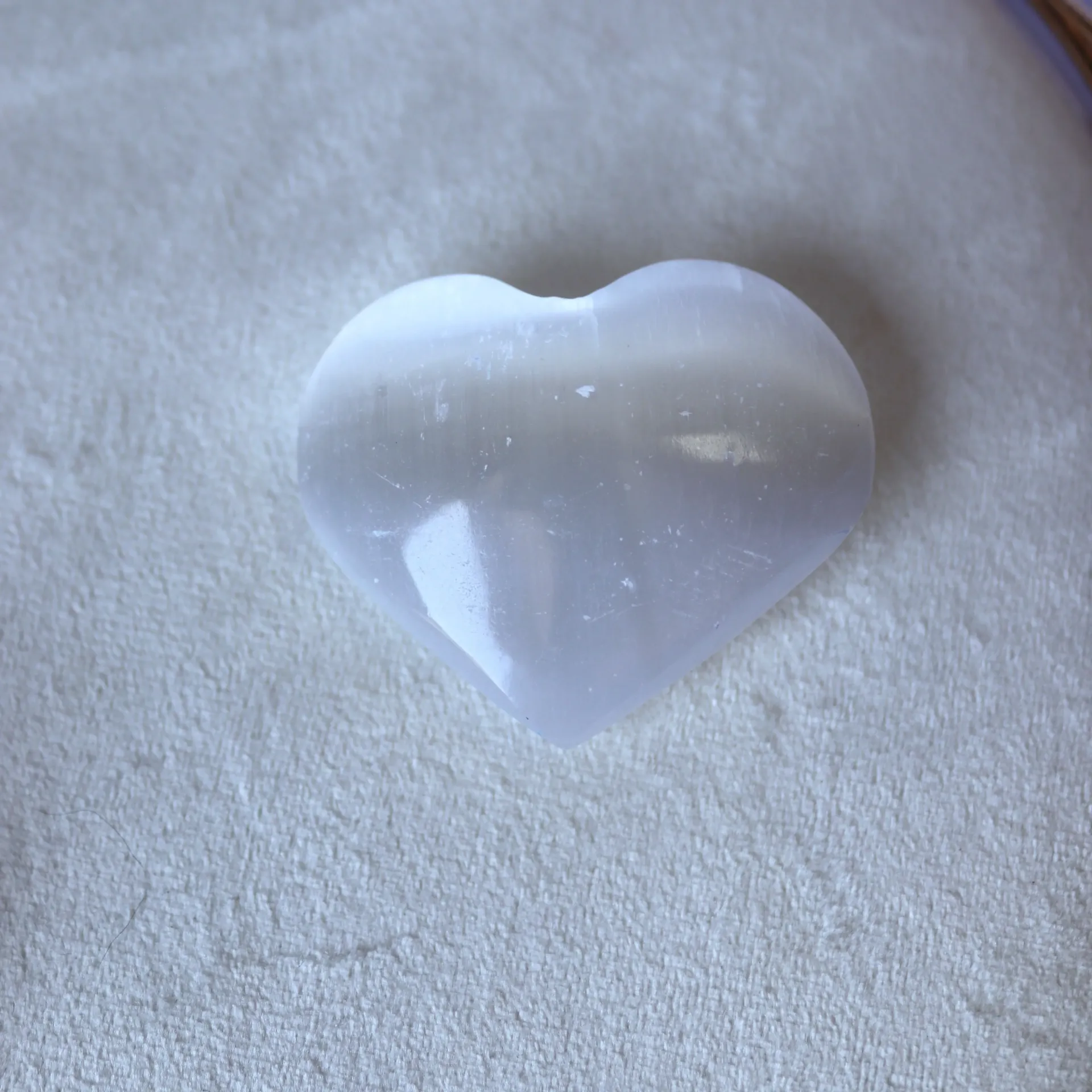 Coração Selenite simples