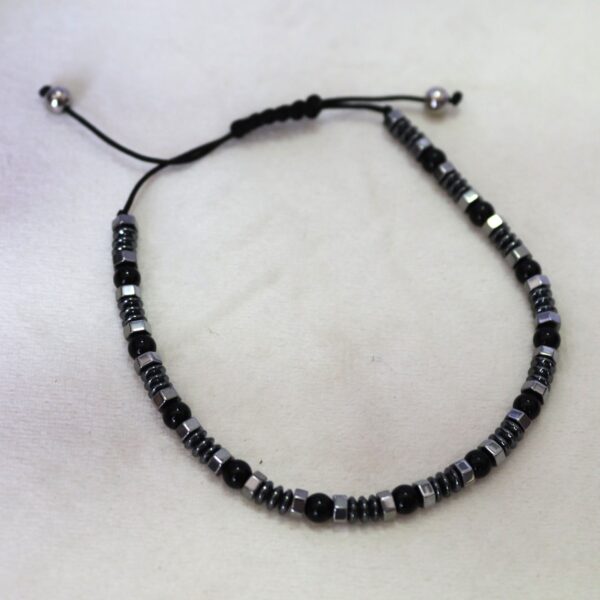 Pulseira ónix com hematite - Image 2