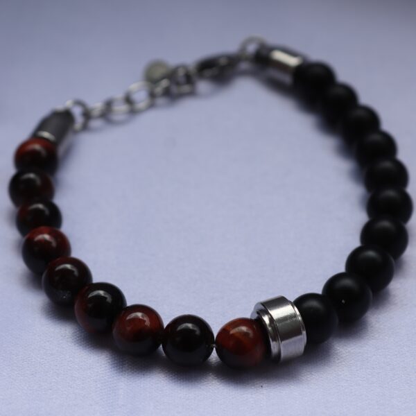 Pulseira Ónix e olho de boi - Image 2