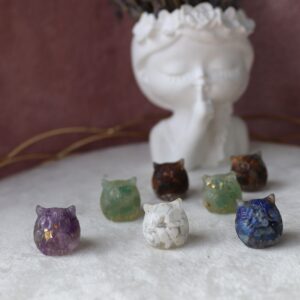 Mini Mochos — sabedoria, proteção e boas energias